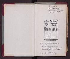 F. R. Fosberg field note book #61, beginning with # 41723, ending with # 41861