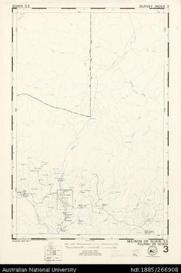 Papua New Guinea, Suain SE, Survey Index 3, 1:50 000, 1974