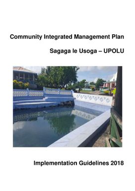 Community integrated management plan - Sagaga le Usoga- Upolu: Implementation Guidelines