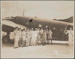 RNZAF Hudson at Rarotonga November 1944.