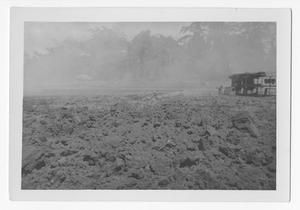 [Bomb Crater on Guadalcanal]