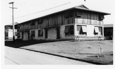 Initial housing at Pearl Harbor