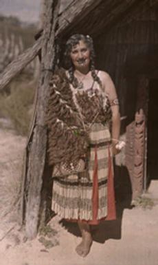 Maori guide, New Zealand