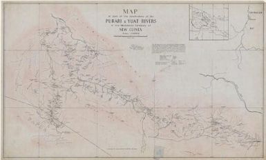 Map of part of the headwaters of the Purari & Yuat Rivers in the Mandated Territory of New Guinea (5)