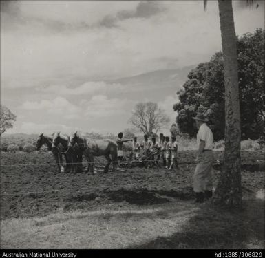 Officers instructing Farmers