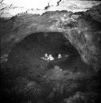 Falemauga Caves, large chamber at base of incline to entrance.