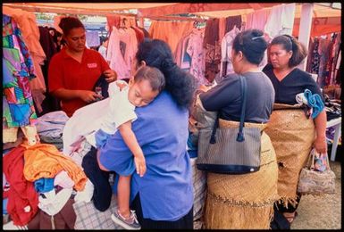 Outdoor market, Tonga