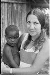 Shelley Schreiner with her namesake, Seri Sika'u, Small Shelley