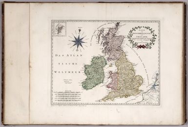 Karte von Grossbritannien und Ireland : Nach Kitchin, Dorret Und Jefferys. Neu verzeichnet herausgegeben von Franz Joh. Jos. Von Reilly. Zu finden im von Reilly'schen Landkarten und Kunstwerke Verschleiss Komptoir. Wien, 1795. Gestochen von Hieron. Benedicti. (insetO Shetands Insseln. (to accompany) Grosser Deutscher Atlas.