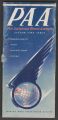 Pan American World Airways system time table, April 1, 1955