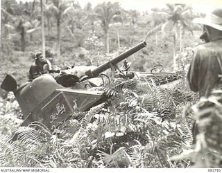 'The Stag', a Sherman M4A2 medium tank, approaching the top of Course No 2 during tank tests at HQ 4 Armoured Brigade