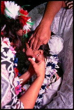 Niuean ear-piercing ceremony, Auckland