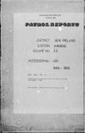 Patrol Reports. New Ireland District, Kavieng, 1968 - 1969