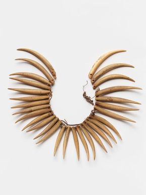 Whale Tooth Necklace, Wasekseka