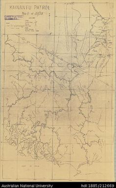 Papua New Guinea, Eastern Highlands Province, Kainantu Patrol, Sheet 6 of 57, 1958, 1:253 440