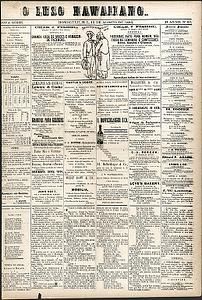 O Luso Hawaiiano August 15, 1886