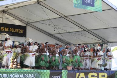 Cook Islands dance, ASB Polyfest, 2016.