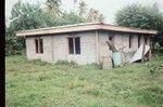 Half-built cement house