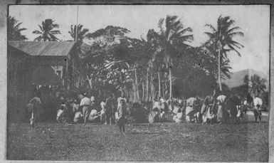 Unidentified event, Samoa. From the album: Skerman family album