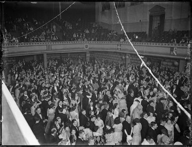 Dance at (Wellington Town Hall?)