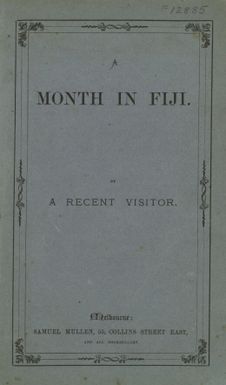 A month in Fiji / by a recent visitor