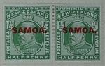 Stamps: New Zealand - Samoa Half Penny