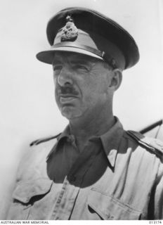 1942-09-03. PORTRAIT OF LT. GENERAL S. ROWELL, COMMANDER OF THE NEW GUINEA FORCE. (NEGATIVE BY CRANSTONE)