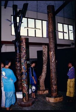 South Pacific Festival of the Arts, Apia, 1996. Secondary schools art exhibition