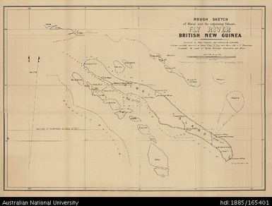 Papua New Guinea, Fly River, Kiwai and the adjoining Islands, c.1889