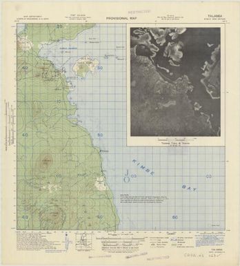 New Britain, provisional map (Talasea)