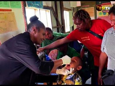 AUSSIE SUPPORTS VACCINATION