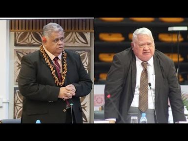 Fa’aleo finagalo 'o le Ta’ita’i ‘o le Itū Agai fa'apea le Palemia 'i le sāvali ‘a Fa’aālele’aga 2