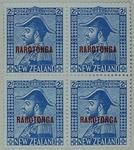 Stamps: New Zealand - Rarotonga Two Shillings