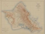 Topographic map of the Island of Oahu : city and county of Honolulu, Hawaii / surveyed 1909-1913 by the Engineer Troops, U.S. Army ; control by U.S. Coast and Geodetic Survey and Hawaiian Territorial Survey ; assembled and drawn by the U.S. Geological Survey in cooperation with the Territory of Hawaii