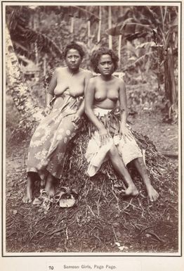 Samoan Girls, Pago Pago, 1903
