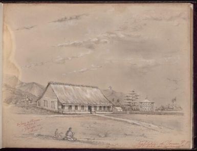 Original drawings Taiti [i.e. Tahiti], Marquises, Morea, Valparaiso, 1845-47 / C. Antiq