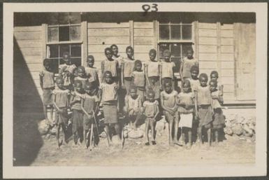 Mission children, New Britain Island, Papua New Guinea, approximately 1916, 1