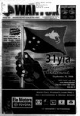 Wantok Niuspepa--Issue No. 1677 (September 14, 2006)