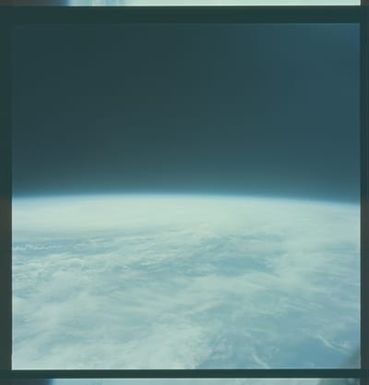 Gemini V Mission Image - Tropical Storm Doreen