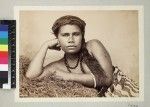 Portrait of Fijian woman, ca. 1890