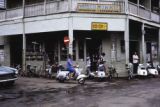 French Polynesia, street scene in Papeete shopping district