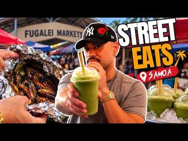 They Fed Us Eel In Samoa 🫣 | Street Eats