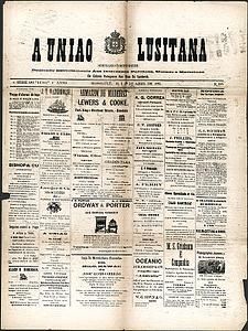 A União Lusitana April 20, 1895