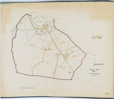 1950 Census Enumeration District Maps - Hawaii (HI) - Maui County - Kahului - ED 5-69 to 77