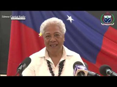 PM Fiamē Naomi Matā’afa and her SUP Party concede the election, congratulates FAST, thanks Sāmoa