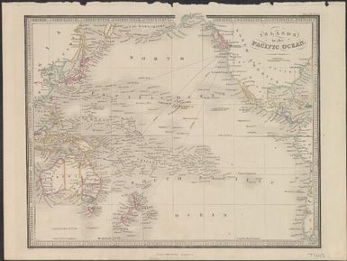 Islands in the Pacific Ocean / J. W. del
