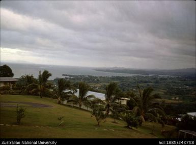 View across the landscape