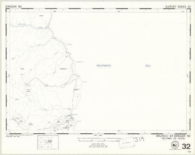 Milinch of ... : fourmil of ... (32 - Fourmil of Huon - Milinch of Dreger NE)