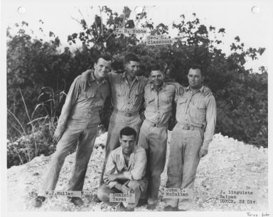 United States Marine Corps Reserve 2nd Division Japanese linguists