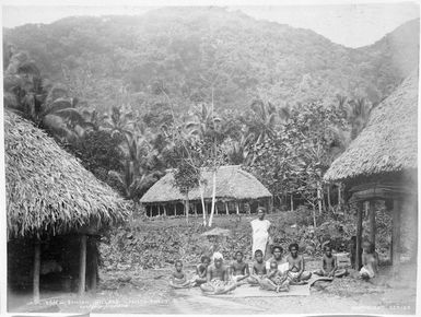 Unidentified group, Pago Pago, Tutuila, American Samoa